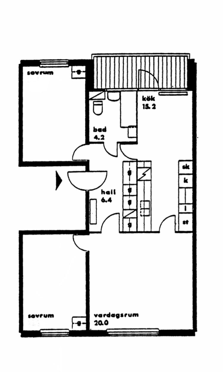 3-rumslägenhet i Hisings Backa, Julias Gata - bild 1